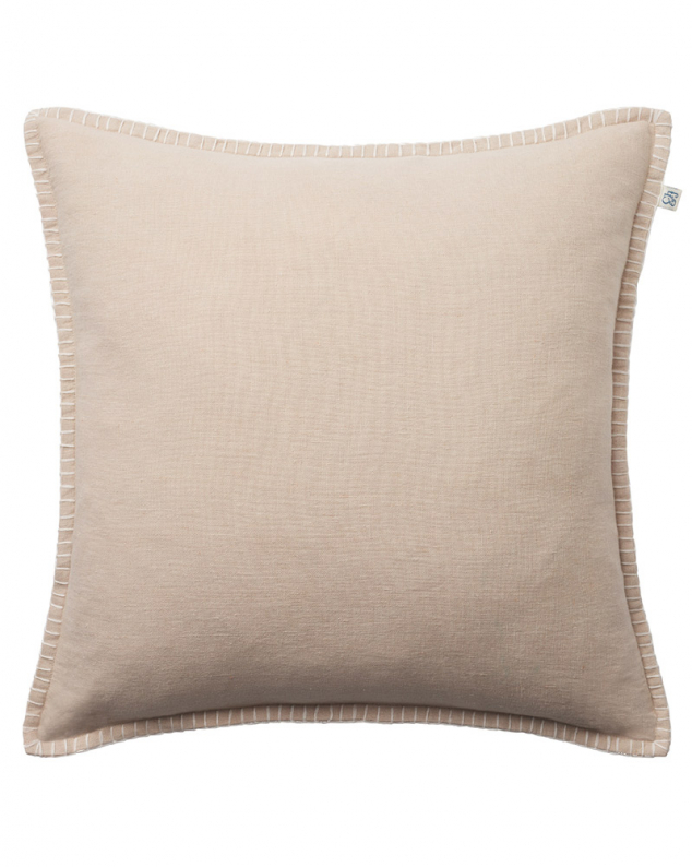 Arun - Tan/Off White in the group Cushions / Linen Cushion Covers at Chhatwal & Jonsson (ZCC010108-20)