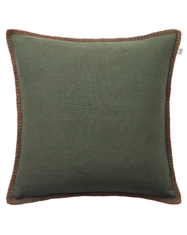 Arun - Forest Green/Terracotta in the group Cushions / Style / Decorative Pillows at Chhatwal & Jonsson (ZCC010173-20)