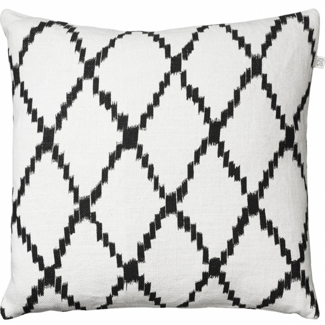 Ikat Kerela - Off White/Black in the group Cushions / Style / Decorative Pillows at Chhatwal & Jonsson (ZCC100191-5)