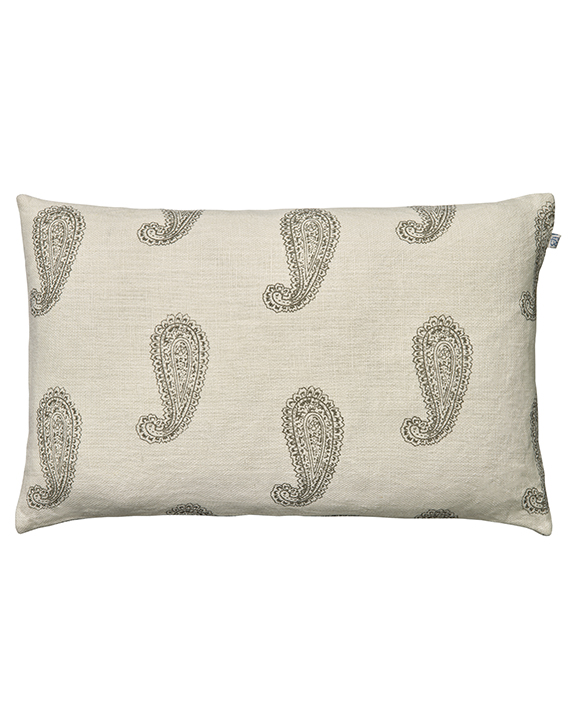 New Paisley - Off White/Grey in the group Cushions / Style / Decorative Pillows at Chhatwal & Jonsson (ZCC120213-1)