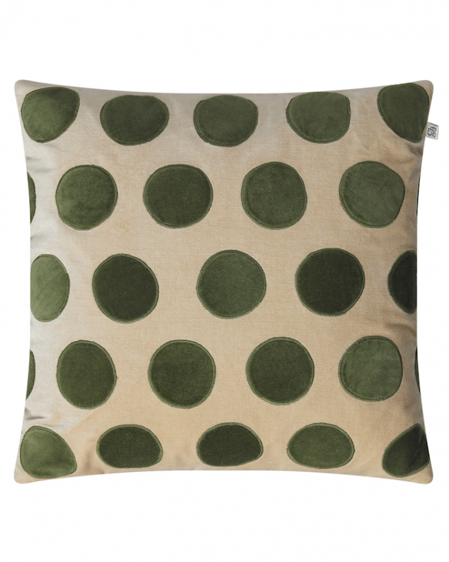 Circle - Beige/Cactus Green in the group Cushions / Style / Decorative Pillows at Chhatwal & Jonsson (ZCC150172-15V)