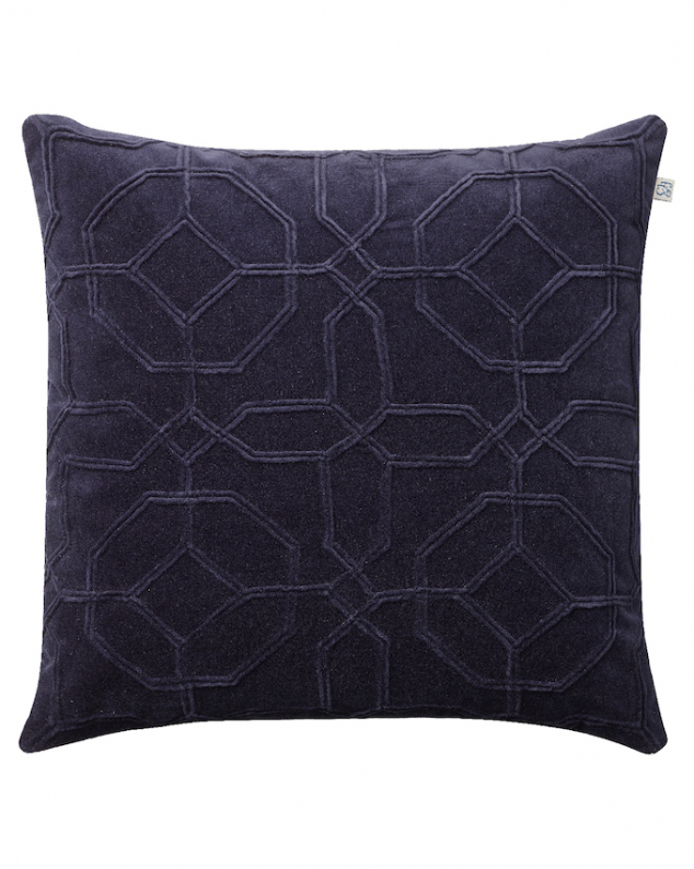 Nandi - Navy in the group Cushions / Style / Decorative Pillows at Chhatwal & Jonsson (ZCC160145-14V)