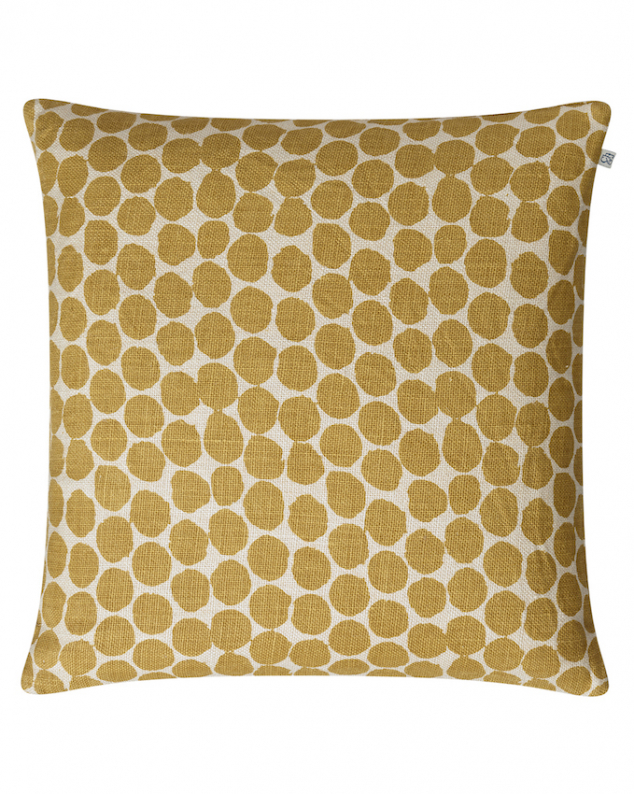 Dot Ari - Lt. Beige/Spicy Yellow in the group Cushions / Style / Decorative Pillows at Chhatwal & Jonsson (ZCC200134-15B)