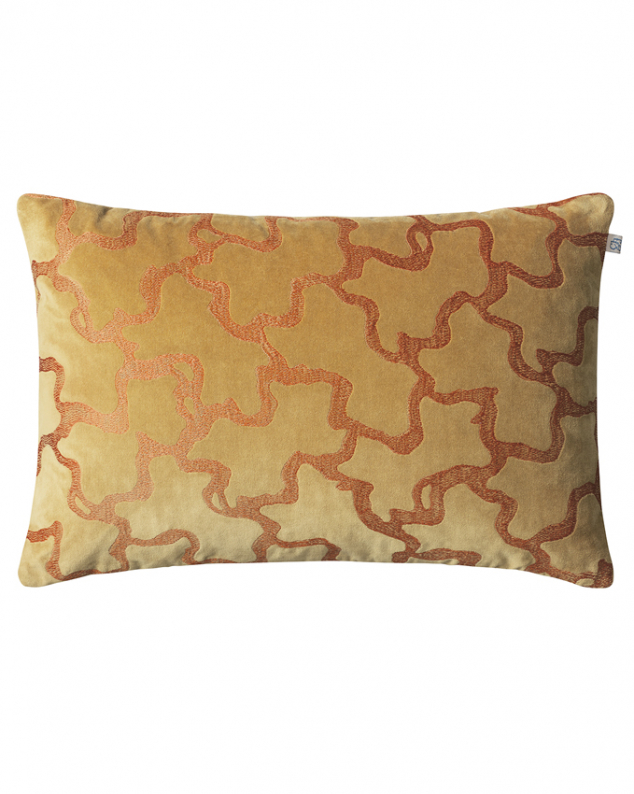 Chand - Masala Yellow/Orange in the group Cushions / Embroidered Cushion Covers at Chhatwal & Jonsson (ZCC210233-16V)