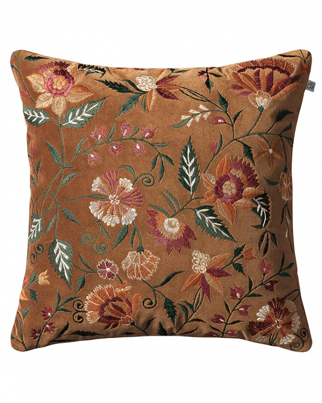 Suri - Cognac Multi in the group Cushions / Embroidered Cushion Covers at Chhatwal & Jonsson (ZCC270182-16V)