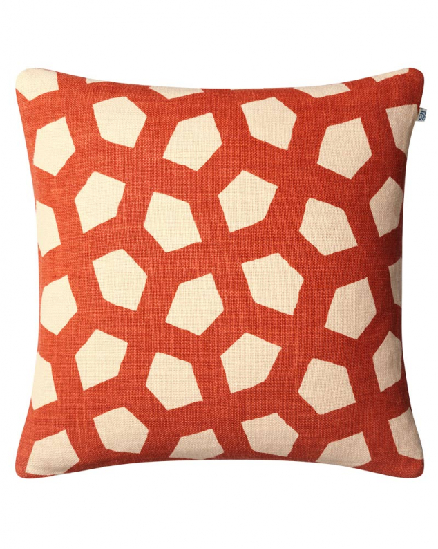 Blue linen cushion cover Meera