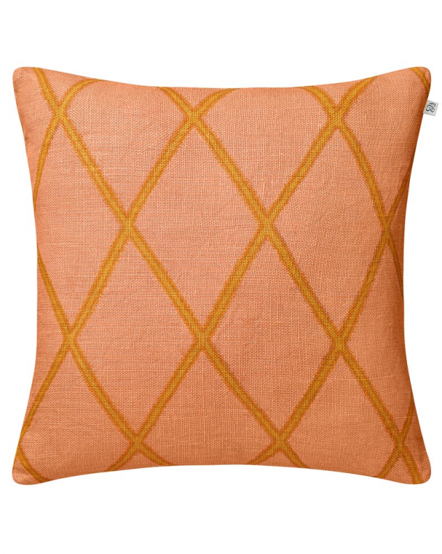 Ikat Orissa - Rose/Spicy Yellow in the group Cushions / Style / Decorative Pillows at Chhatwal & Jonsson (ZCC340131-15B)