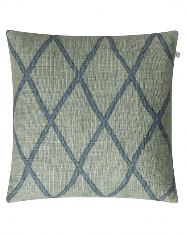 Ikat Orissa - Aqua/Heaven Blue in the group Cushions / Linen Cushion Covers at Chhatwal & Jonsson (ZCC340152-15B)