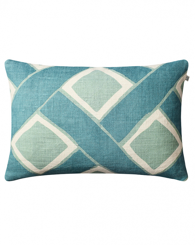 Bali - Off White/Heaven Blue/Aqua in the group Cushions / Style / Decorative Pillows at Chhatwal & Jonsson (ZCC490250-17)