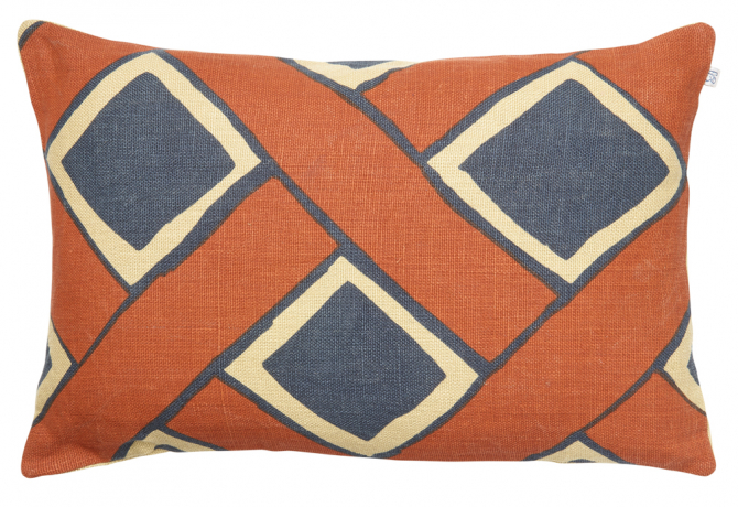 Bali - Lt. Beige/Blue/Apricot Orange in the group Cushions / Linen Cushion Covers at Chhatwal & Jonsson (ZCC490261-10)