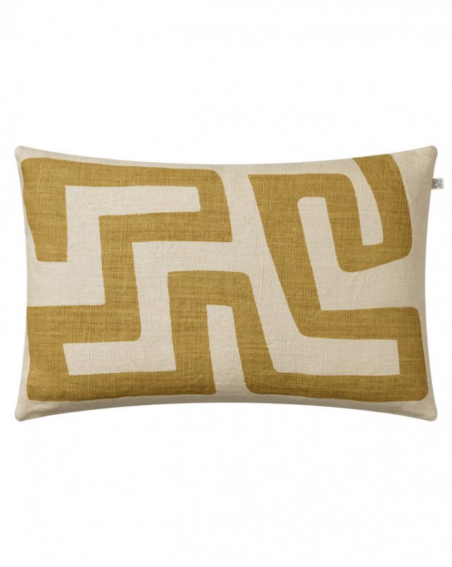 Nagra - Lt. Beige/Spicy Yellow in the group Cushions / Style / Decorative Pillows at Chhatwal & Jonsson (ZCC580234-15B)