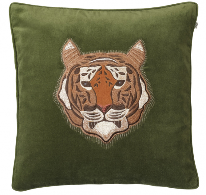 Tiger - Cactus Green in the group Cushions / Style / Decorative Pillows at Chhatwal & Jonsson (ZCC730172-11V)