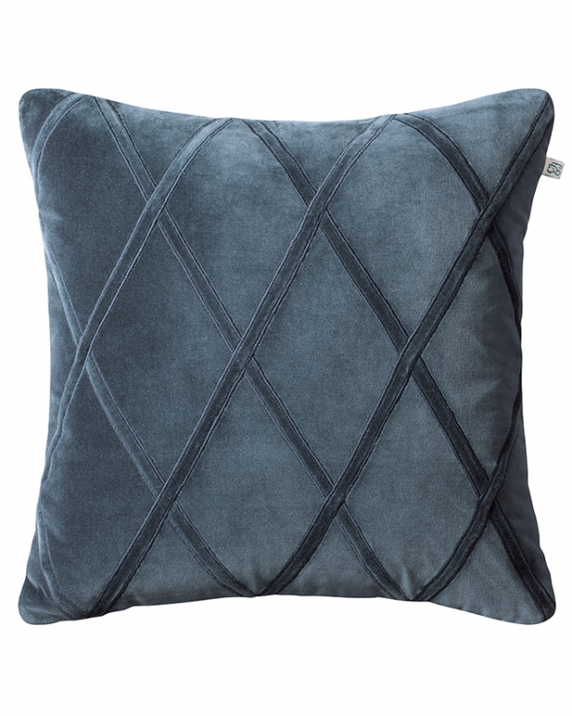 Orissa - Sea Blue in the group Cushions / Embroidered Cushion Covers at Chhatwal & Jonsson (ZCC740141-16V)