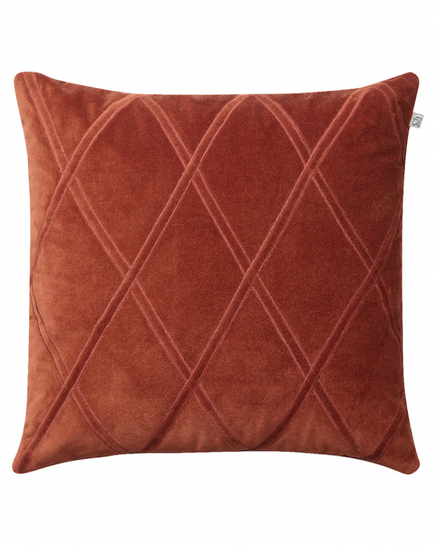 Orissa - Rust in the group Cushions / Embroidered Cushion Covers at Chhatwal & Jonsson (ZCC740167-14V)