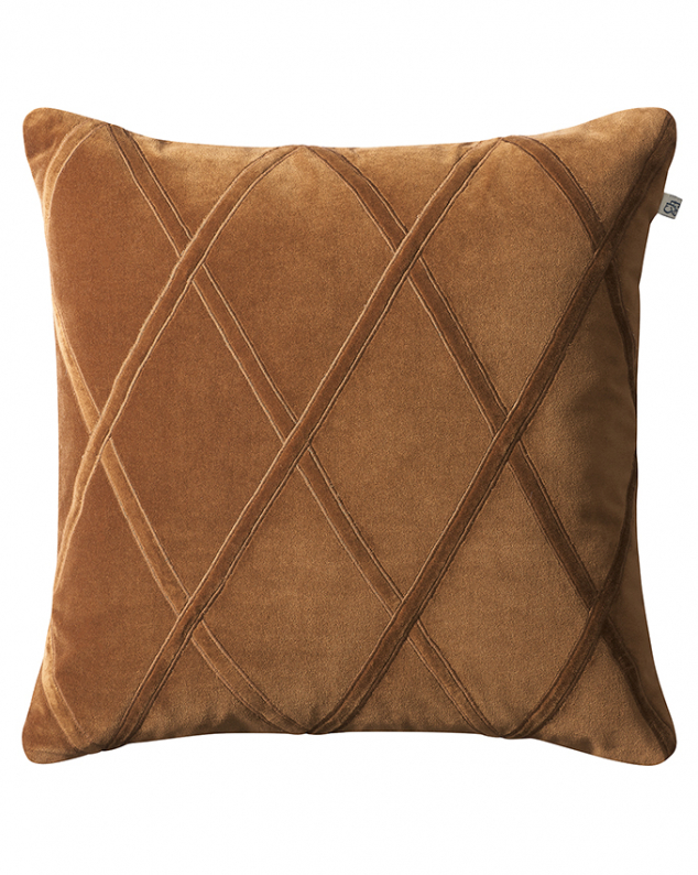 Orissa - Cognac in the group Cushions / Embroidered Cushion Covers at Chhatwal & Jonsson (ZCC740182-16V)