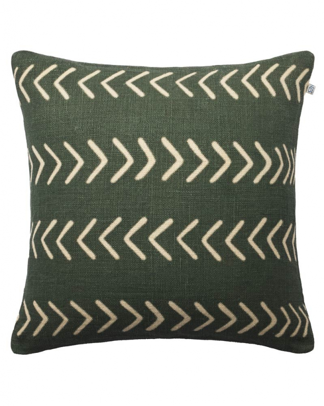 Tara - Green in the group Cushions / Linen Cushion Covers at Chhatwal & Jonsson (ZCC750170-20B)