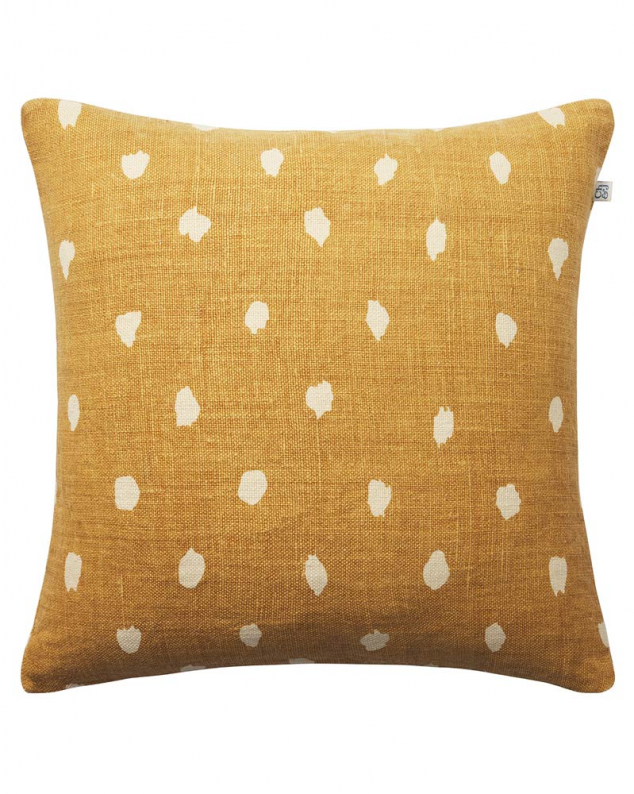 Yash - Spicy Yellow/Lt. Beige in the group Cushions / Linen Cushion Covers at Chhatwal & Jonsson (ZCC770134-20B)