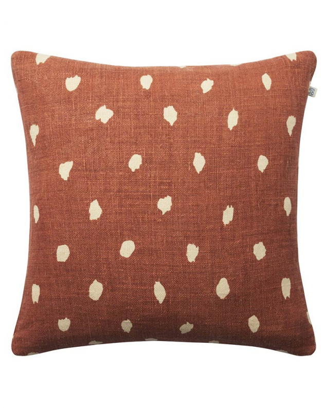 Yash - Terracotta/Lt. Beige in the group Cushions / Linen Cushion Covers at Chhatwal & Jonsson (ZCC770168-20B)