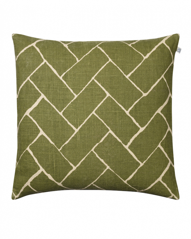 Jay - Cactus Green in the group Cushions / Linen Cushion Covers at Chhatwal & Jonsson (ZCC780172-13B)