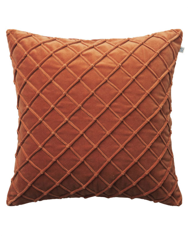 Deva - Terracotta in the group Cushions / Velvet Cushion Covers at Chhatwal & Jonsson (ZCC840168-20V)
