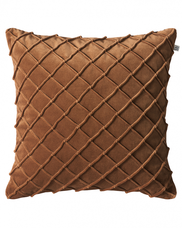 Deva - Cognac in the group Cushions / Velvet Cushion Covers at Chhatwal & Jonsson (ZCC840182-16V)