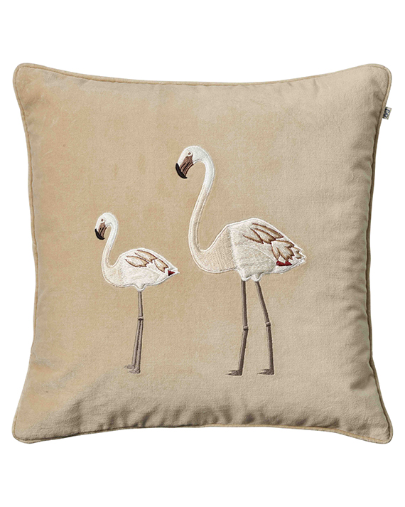 Flamingo - Beige in the group Cushions / Style / Decorative Pillows at Chhatwal & Jonsson (ZCC930112-12V)