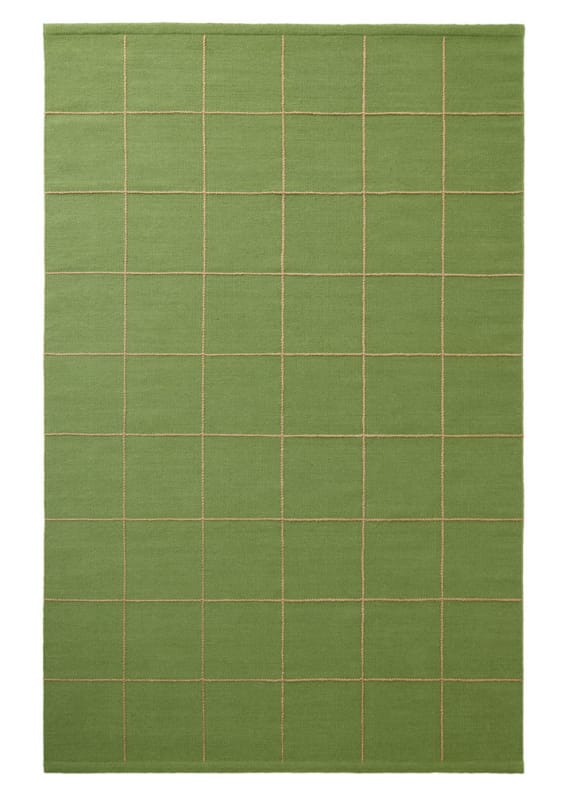 Milan Handwoven Wool Rug - Cactus Green/Beige | Shop now