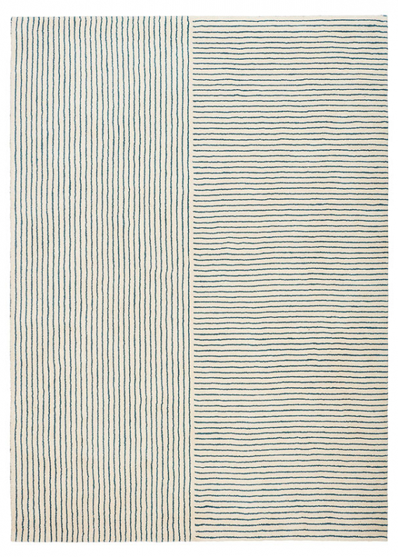 Radha - Off White/Heaven Blue in the group Rugs / Colour / White at Chhatwal & Jonsson (ZDH612250-17)
