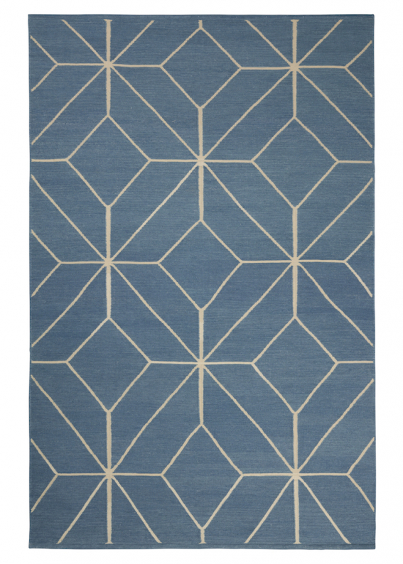 Ayur - Heaven Blue/Off White in the group Rugs / Colour / Colourful Rugs at Chhatwal & Jonsson (ZDH762250-13)