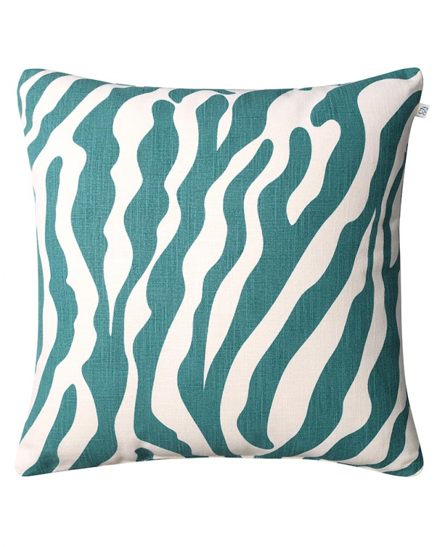 Light Blue outdoor cushion Zebra