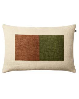 Deepak - Light Beige/Cactus Green/Terracotta
