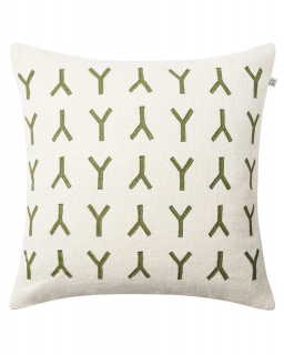 Divan - Off White/Cactus Green