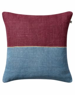 Amol - Ruby/Dusty Blue