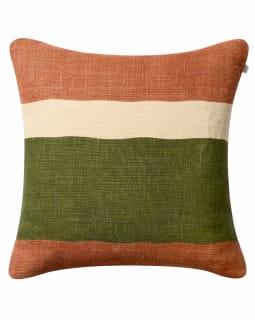 Manali - Apricot Orange/Cactus Green