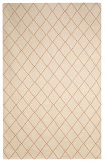 Diamond - Off White/Orange