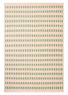 Ladakh - Off White/Cactus Green/Dusty Pink