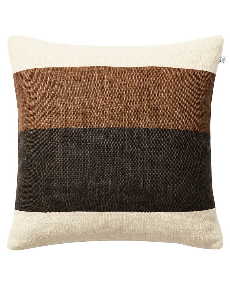 Copricuscino in mussola Colore marrone polveroso - RESERVED - 4460V-98X