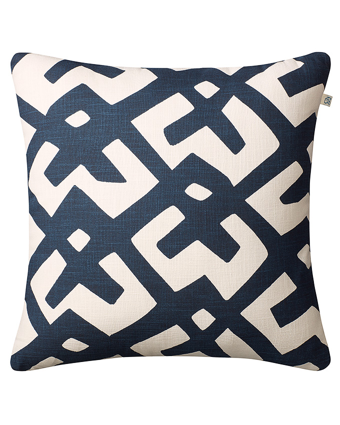 blue and white outdoor cushions