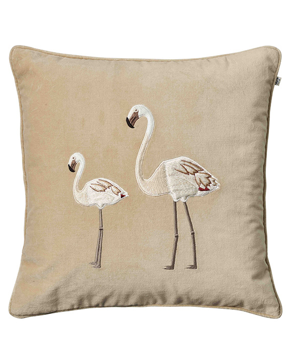 Flamingo shop decorative pillow