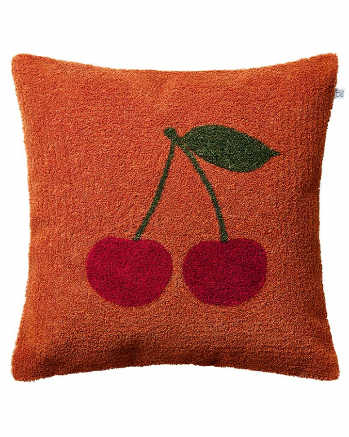 Cherry - Apricot Orange/Red/Green in the group Cushions / Style / Boucl at Chhatwal & Jonsson (ZCC020161-23)