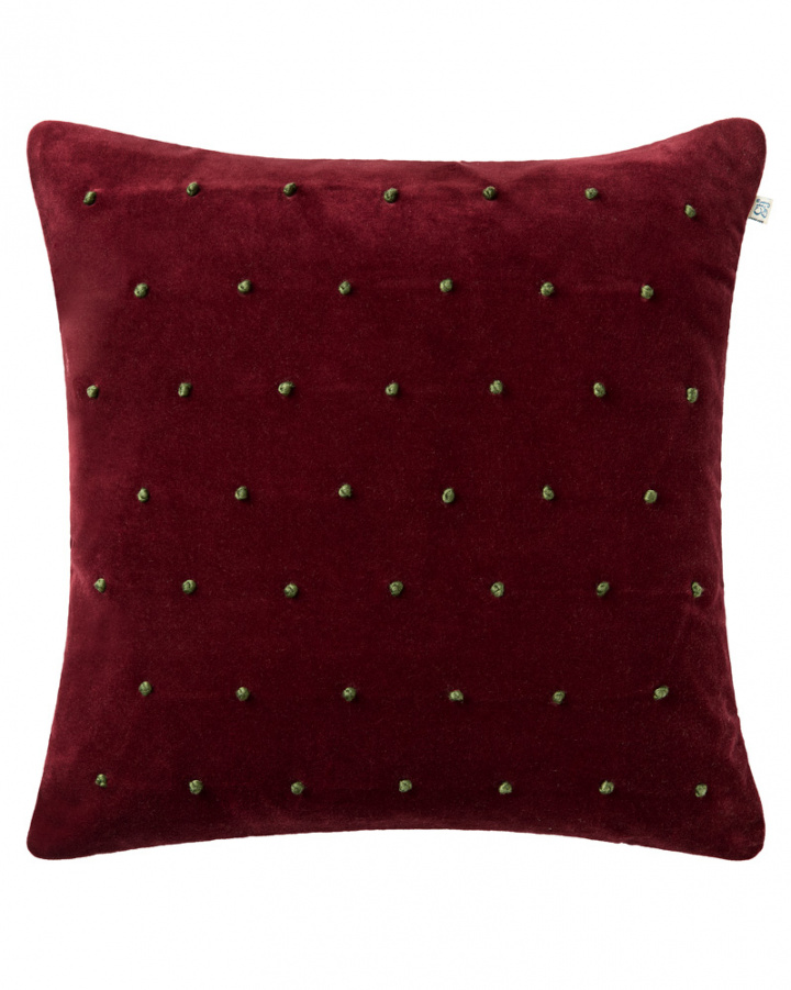 Roma - Ruby/Forest Green in the group Cushions / Style / Christmas Cushions at Chhatwal & Jonsson (ZCC030138-27V)