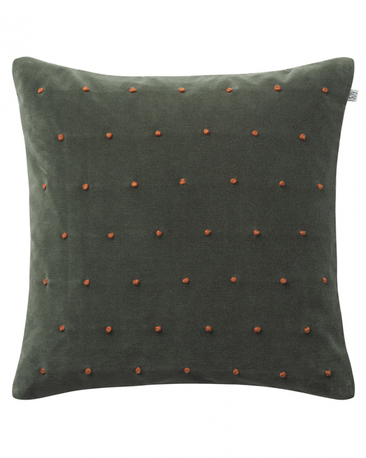 Roma - Forest Green/Terracotta in the group Cushions / Style / Decorative Cushions at Chhatwal & Jonsson (ZCC030173-20V)