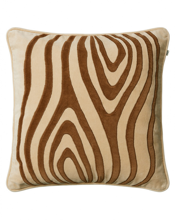 Mita - Beige/Cognac in the group Cushions / Style / Decorative Cushions at Chhatwal & Jonsson (ZCC050112-18V)