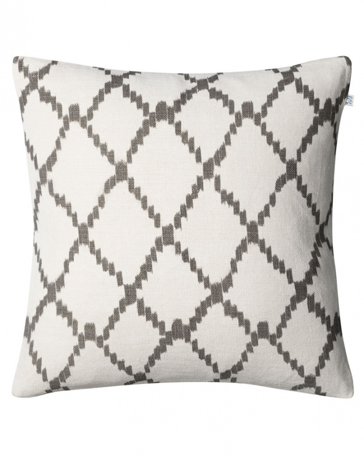 Ikat Kerela - Off White/Grey in the group Cushions / Style / Decorative Cushions at Chhatwal & Jonsson (ZCC100113-1)