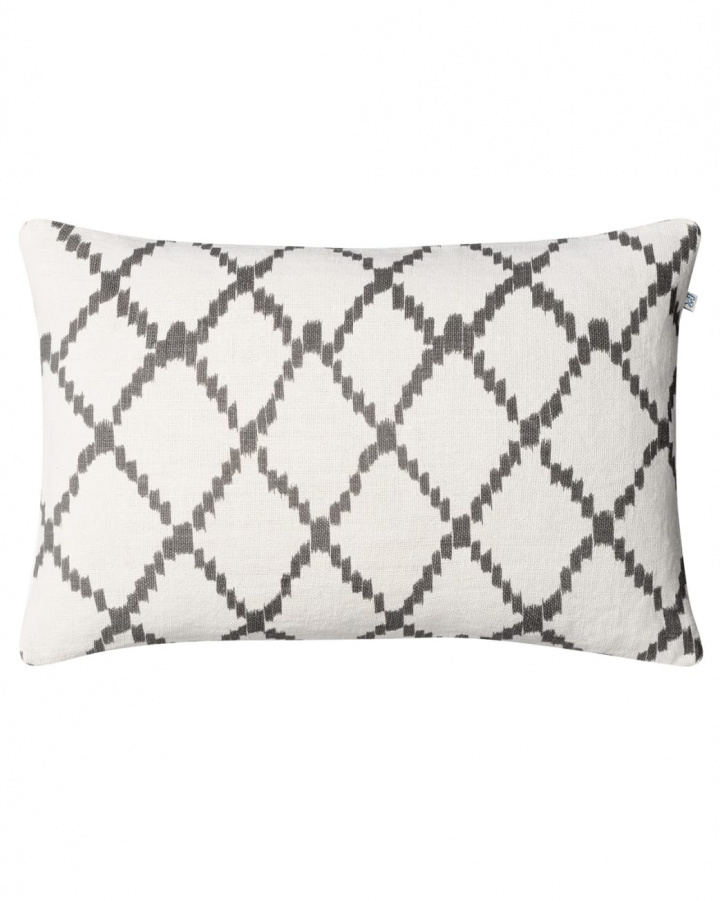 Ikat Kerela - Off White/Grey in the group Cushions / Style / Decorative Cushions at Chhatwal & Jonsson (ZCC100113-1)