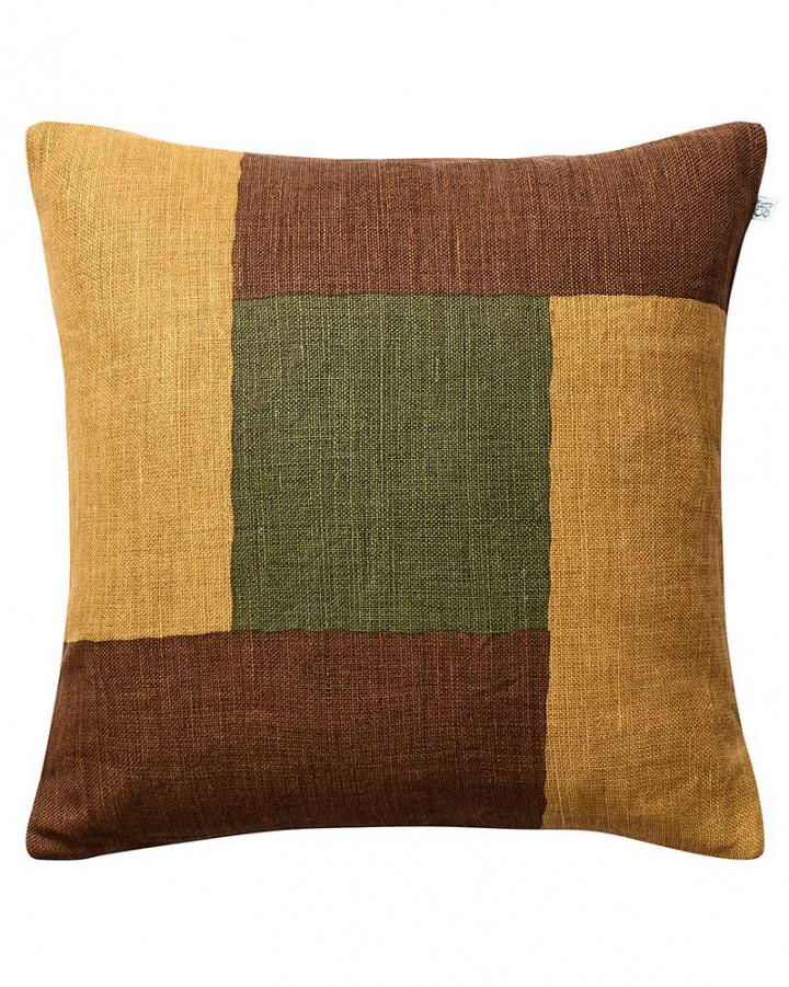Halo - Taupe/Spicy Yellow/Cactus Green in the group Cushions / Style / Decorative Cushions at Chhatwal & Jonsson (ZCC140109-22B)