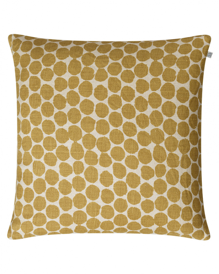 Dot Ari - Lt. Beige/Spicy Yellow in the group Cushions / Style / Decorative Cushions at Chhatwal & Jonsson (ZCC200134-15B)
