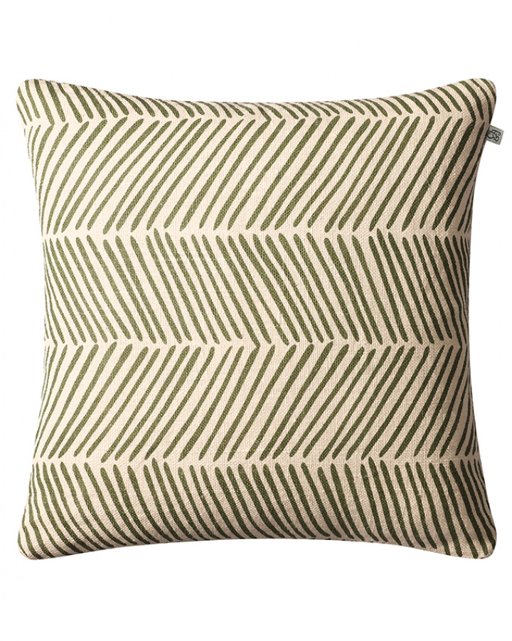 Rama - Lt. Beige/Cactus Green in the group Cushions / Style / Decorative Cushions at Chhatwal & Jonsson (ZCC230172-16B)