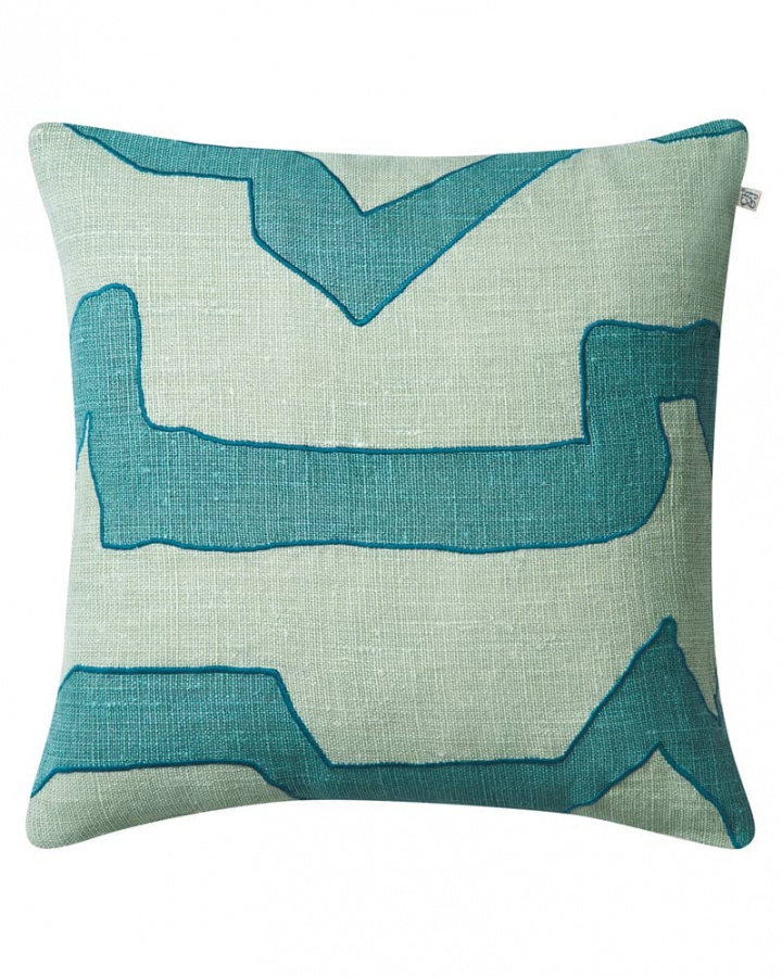Sikkim - Heaven Blue/Aqua in the group Cushions / Style / Decorative Cushions at Chhatwal & Jonsson (ZCC320150-25)