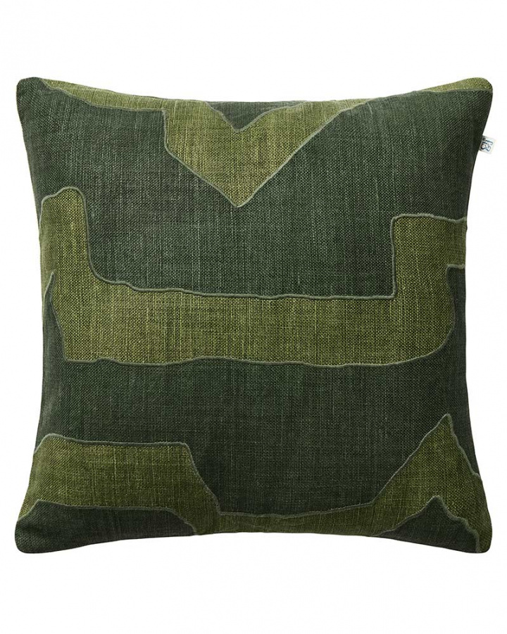 Sikkim - Forest Green/Green in the group Cushions / Style / Decorative Cushions at Chhatwal & Jonsson (ZCC320173-22B)